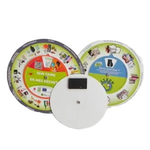 Disques Fruits et Légumes de saison