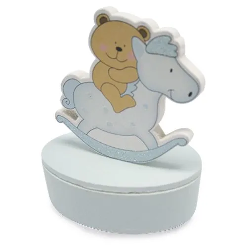 BOÎTE BLEU CELESTE "CABALLITO"