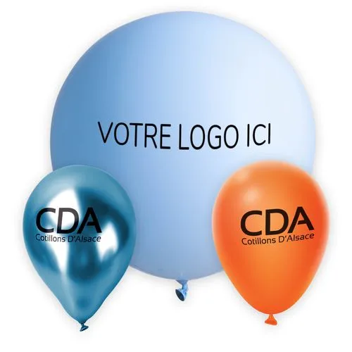 Ballons personnalisés sérigraphiés - À partir de 1000 pièces