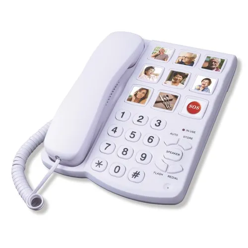 TÉLÉPHONE GRANDES TOUCHES + TOUCHE SOS