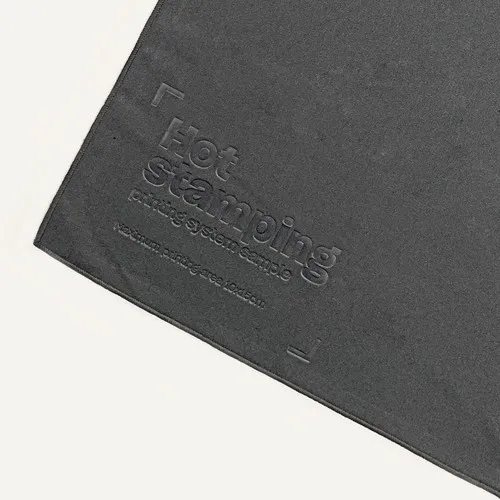 Serviette en microfibre en thermogravure