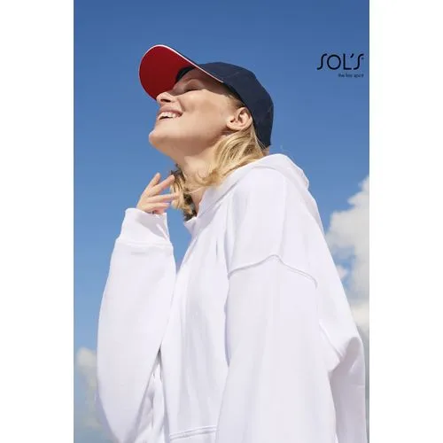 Casquette Tricolore 5 Panneaux Personnalisable - 100% Coton