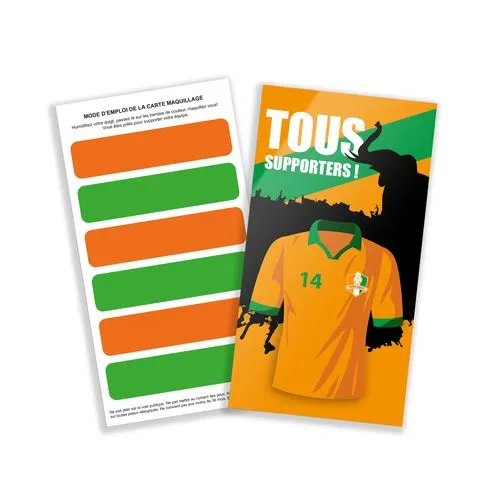 CARTE MAQUILLAGE SUR STOCK