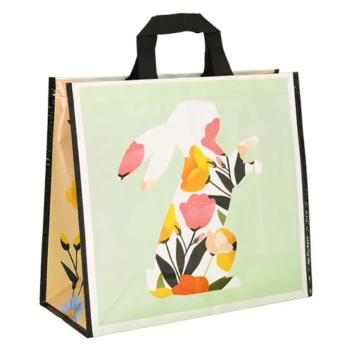 Sac Shopping Polypropylène Tissé Pâques Personnalisable