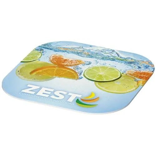 Dessous de verre carré personnalisable antidérapant - Lumin