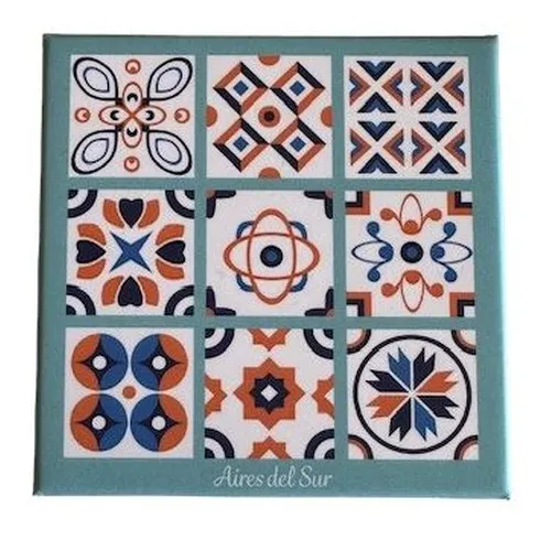 Magnet Personnalisé Carré 80x80mm - Sérigraphie sur Mesure