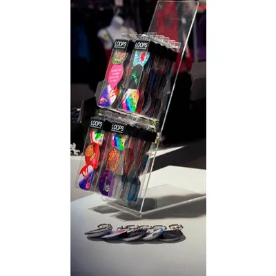 Présentoir Transparent Thermoformé avec Fronton Personnalisable