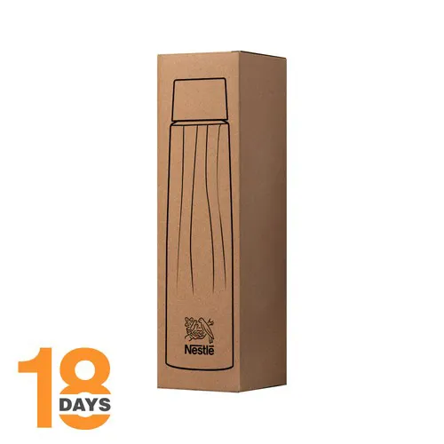 Bouteille en verre de 0,75 L/25 oz (sodalime recyclée)