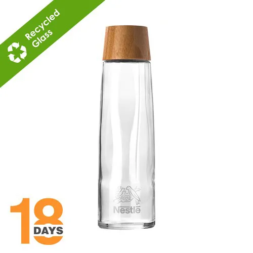 Bouteille en verre de 0,75 L/25 oz (sodalime recyclée)