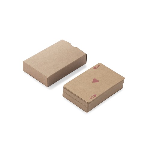Jeu de 54 cartes à jouer personnalisables par sérigraphie