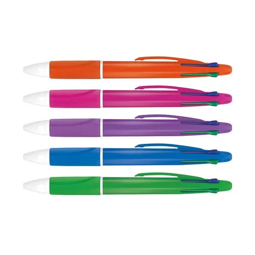 Stylo Bille 4 Couleurs Personnalisable - Objet Publicitaire Pratique