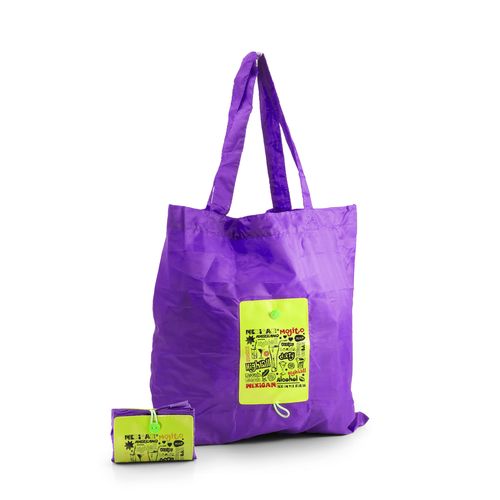 Sac Shopping Pliable Personnalisable en Polyester 190T