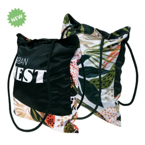 Sac Shopping en Satin Personnalisable - Communication Visuelle Premium