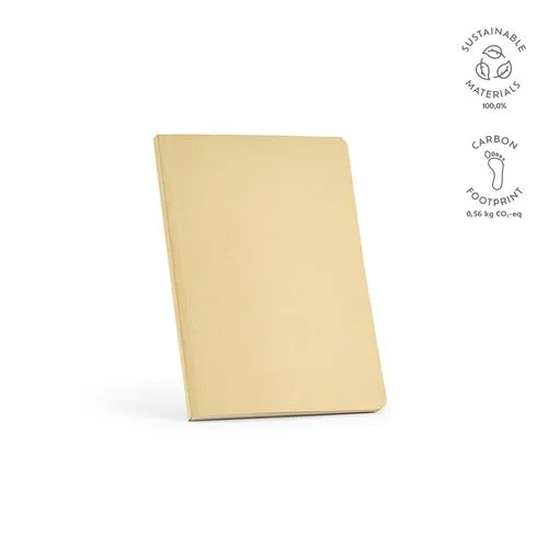 Carnet Cervantes couverture en bambou, 196p 70g/m²