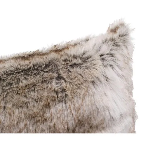 Coussin personnalisable brun marbré - Sérigraphie sur mesure