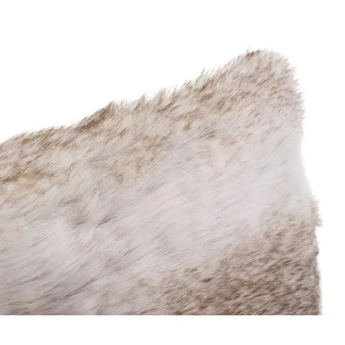 Coussin personnalisable brun marbré - Sérigraphie sur mesure