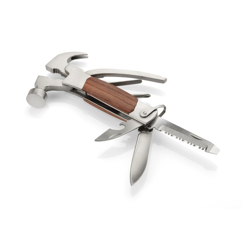 Pince multifonction marteau 9-en-1 personnalisable avec étui