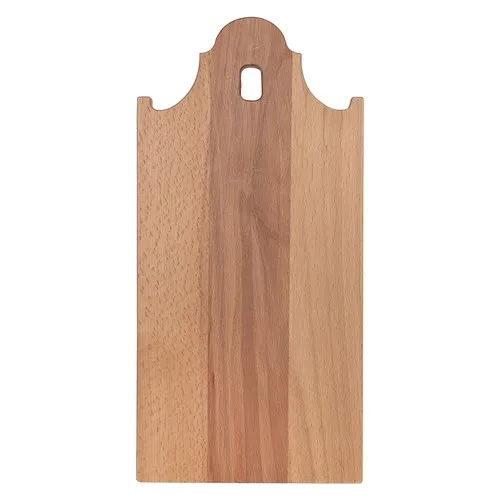 Planche Décorative Hêtre Forme Maison 35x17 cm Personnalisable