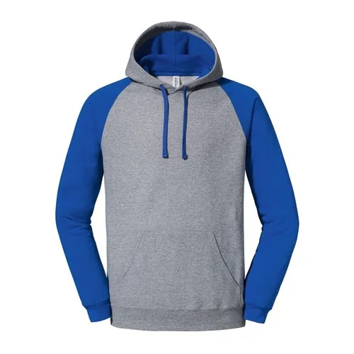 NuBlend Colour Block Raglan Hooded Sweatshirt