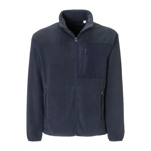 Sweat Zippé Micropolaire Recyclé 240g - Personnalisable par Sérigraphie