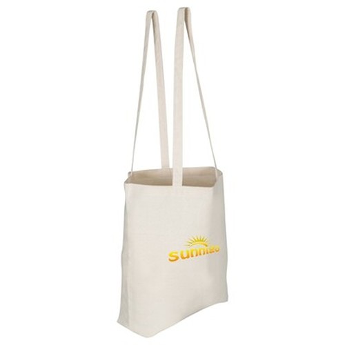 Sac Shopping Coton 240g Personnalisable | Anses Longues Épaule