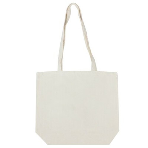 Sac Shopping Coton 240g Personnalisable | Anses Longues Épaule