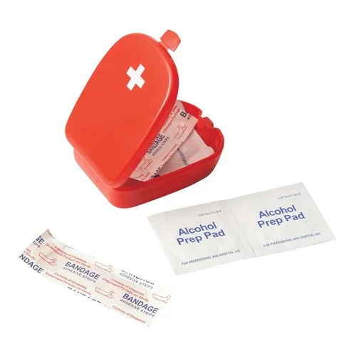 Kit de premiers secours compact 6 pièces personnalisable