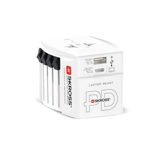 Adaptateur de Voyage Universel Europe Personnalisable - Haute Puissance