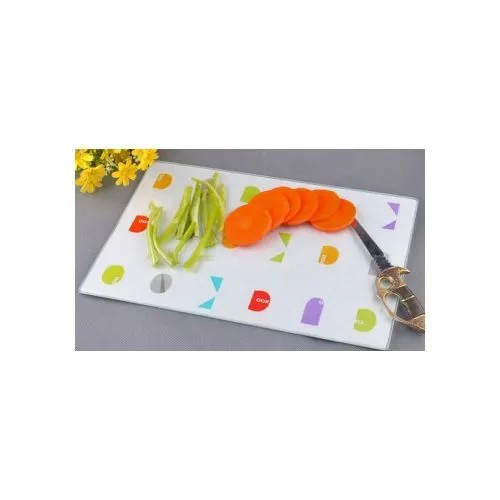 Planche à découper en verre personnalisable 28,5x39cm - Sublimation