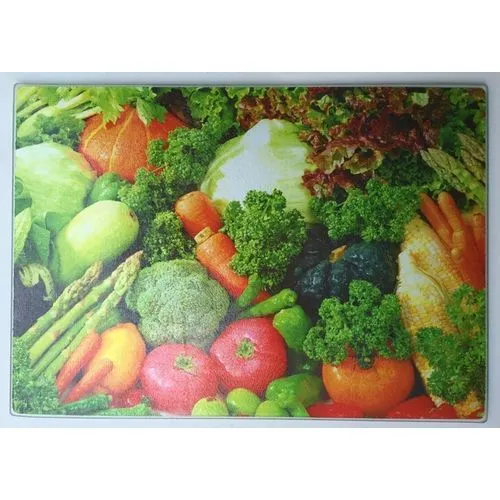 Planche à découper en verre personnalisable 28,5x39cm - Sublimation