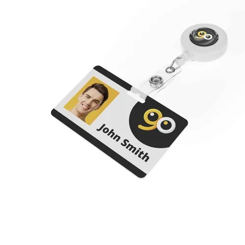 Badge d'Accès Personnalisé 85 x 54 mm - Format Carte Bancaire