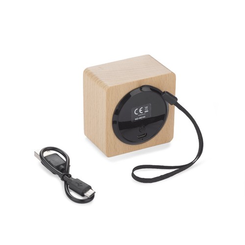 Enceinte Bluetooth en Bois Personnalisable - Cadeau d'Entreprise