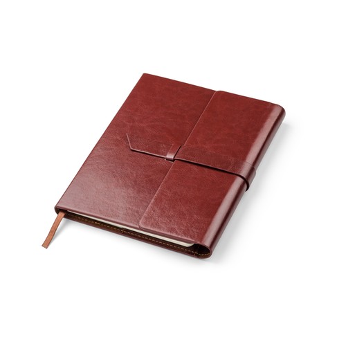 Carnet A5 Similicuir avec Compartiments - Rechargeable