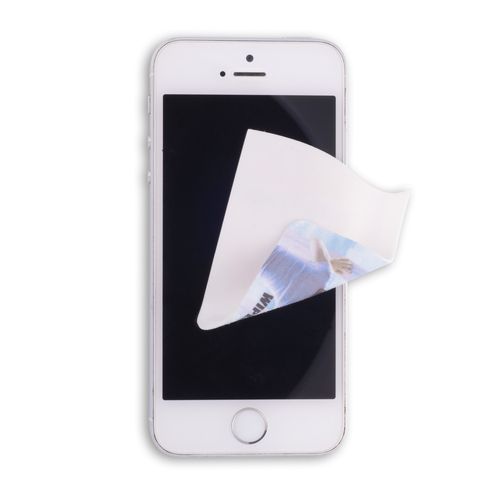 Pochette Silicone Smartphone + Lingette Microfibre Personnalisables