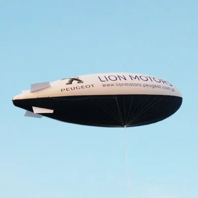 Dirigeable Publicitaire Hélium Personnalisable - 5 à 12m