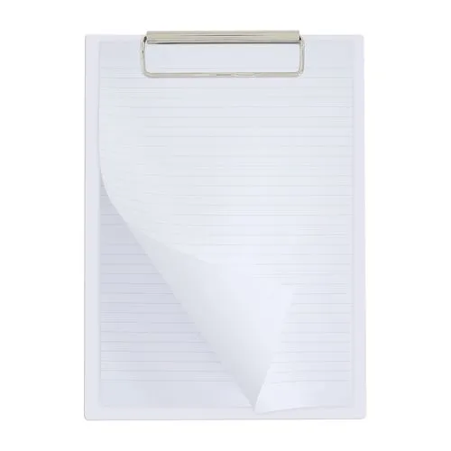 Porte-Bloc A5 PVC 3mm Personnalisable - Fabrication Française