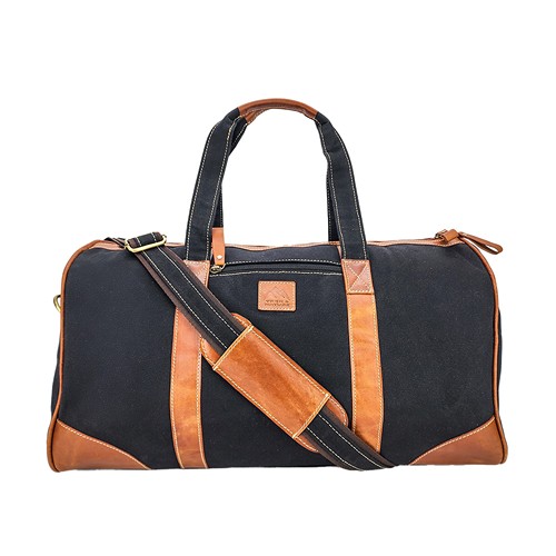 Sac Weekend Canvas & Cuir - Personnalisable dès 15 ex.