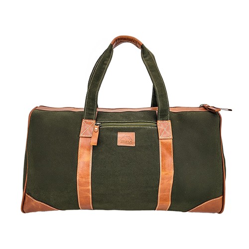 Sac Weekend Canvas & Cuir - Personnalisable dès 15 ex.