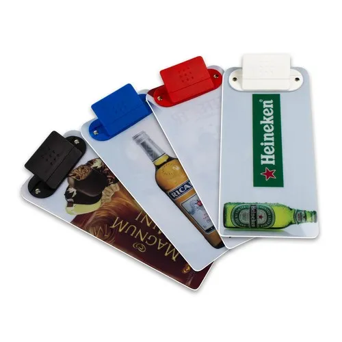 Tableau Blanc Presse-Papiers Personnalisable - PVC Rigide