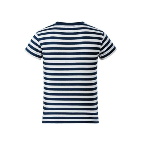 Tee-shirt Enfant Rayé Marine & Blanc Personnalisable - Sailor