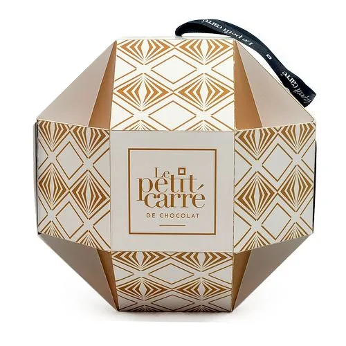 Boule de Noël Chocolat 17 cm Personnalisable - 5 Saveurs Premium