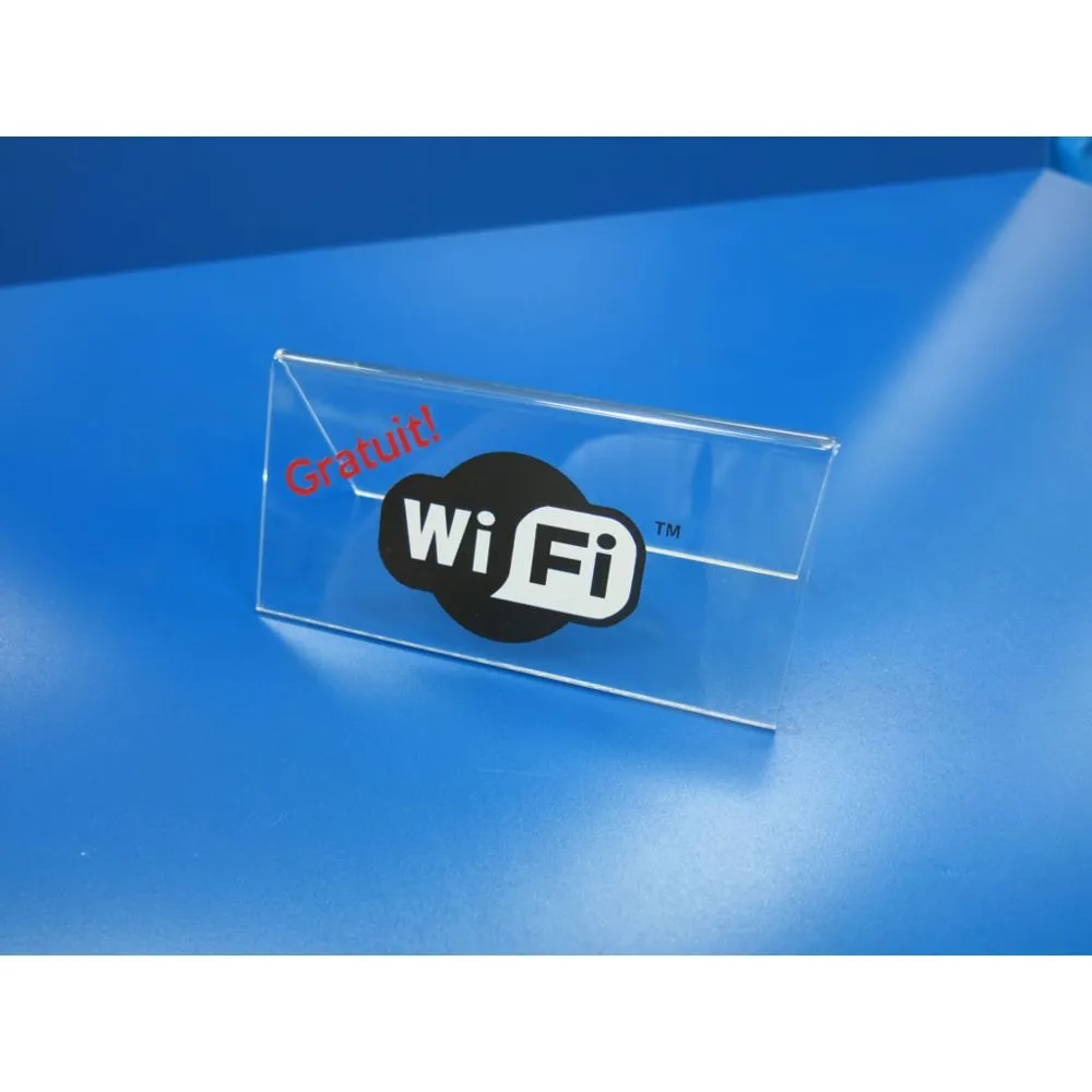 Cadre Magnétique A6 Transparent Personnalisable - Communication Visuelle