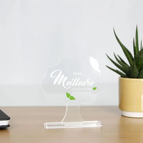 Trophée en plexiglas ARBRE - France 3 mm