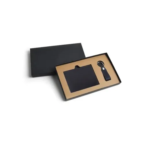 Coffret Maroquinerie Prestige : Porte-Billets & Porte-Clés en Cuir