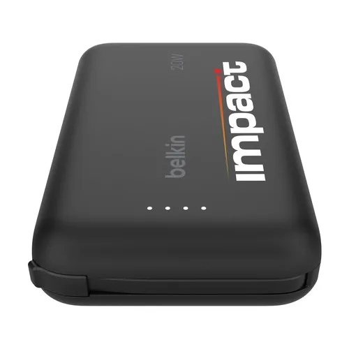 Belkin BoostCharge Power Bank 10K Câble intégré