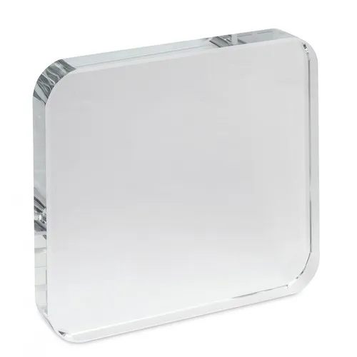 Presse-papier Verre Carré 120x120mm - Objet Publicitaire Haut de Gamme