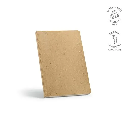 Carnet Fitzgerald couverture en coco, 196p recyclées 80g/m²