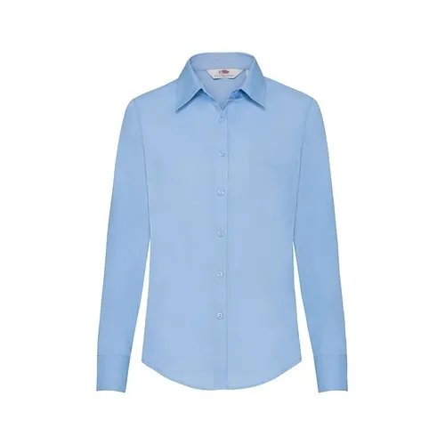 Ladies Poplin Shirt Long Sleeve