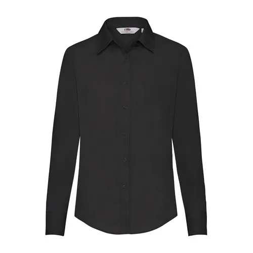 Ladies Poplin Shirt Long Sleeve