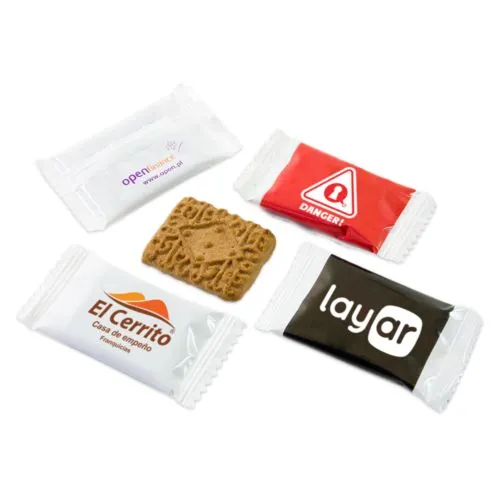 Biscuits au cacao dans les sacs